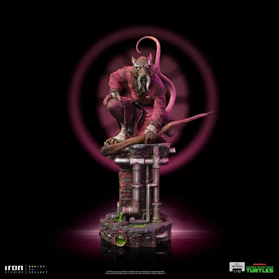 Les Tortues Ninja - BDS Art Scale 1/10 - Figurine Master Splinter Iron Studios 17