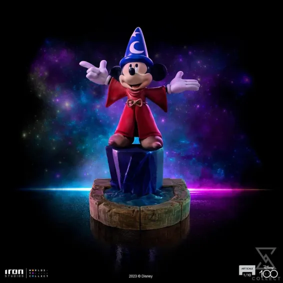 Disney - Art Scale 1/10 - Figurine Mickey Fantasia Iron Studios 2