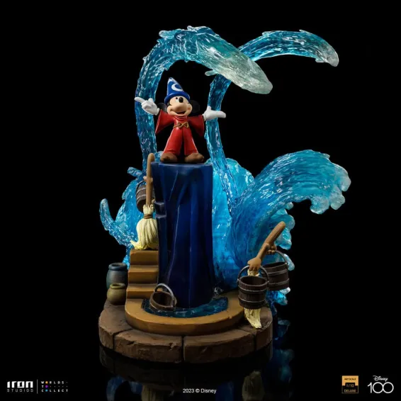 Disney - Art Scale 1/10 - Figurine Mickey Fantasia Deluxe Iron Studios