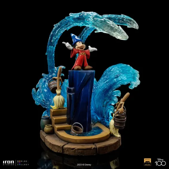 Disney - Art Scale 1/10 - Figurine Mickey Fantasia Deluxe Iron Studios 2