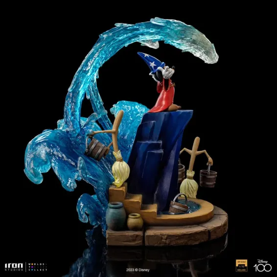 Disney - Art Scale 1/10 - Figurine Mickey Fantasia Deluxe Iron Studios 3
