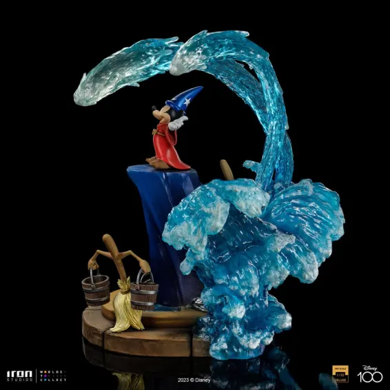Disney - Art Scale 1/10 - Figurine Mickey Fantasia Deluxe Iron Studios 5