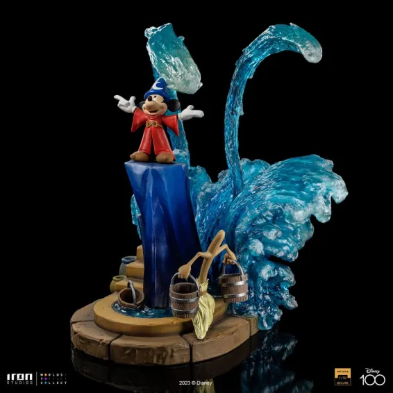 Disney - Art Scale 1/10 - Figurine Mickey Fantasia Deluxe Iron Studios 6