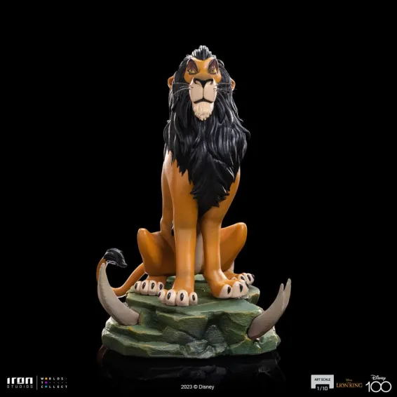 Disney The Lion King - Art Scale 1/10 - Scar Regular Figure Iron Studios