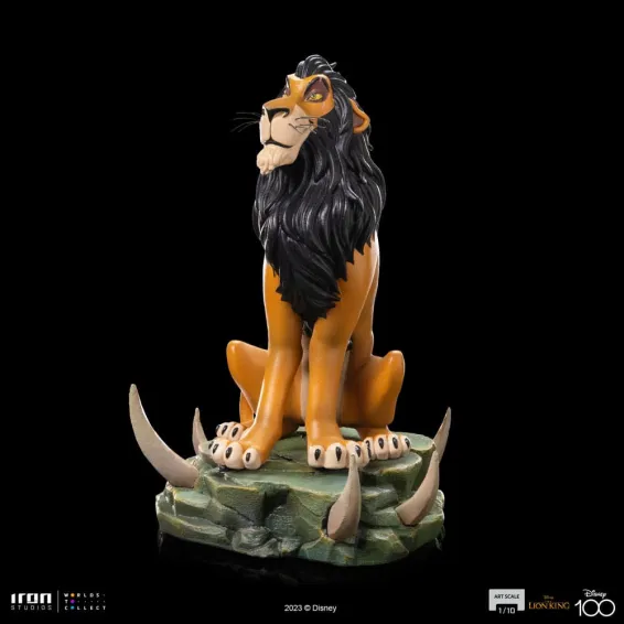 Disney The Lion King - Art Scale 1/10 - Scar Regular Figure Iron Studios 2