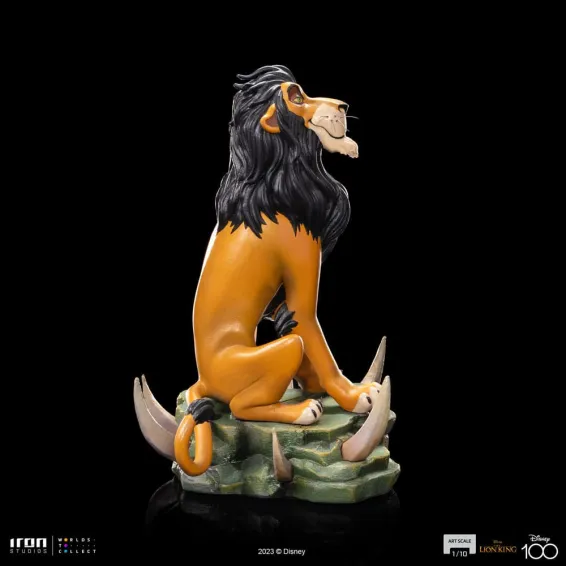 Disney The Lion King - Art Scale 1/10 - Scar Regular Figure Iron Studios 4