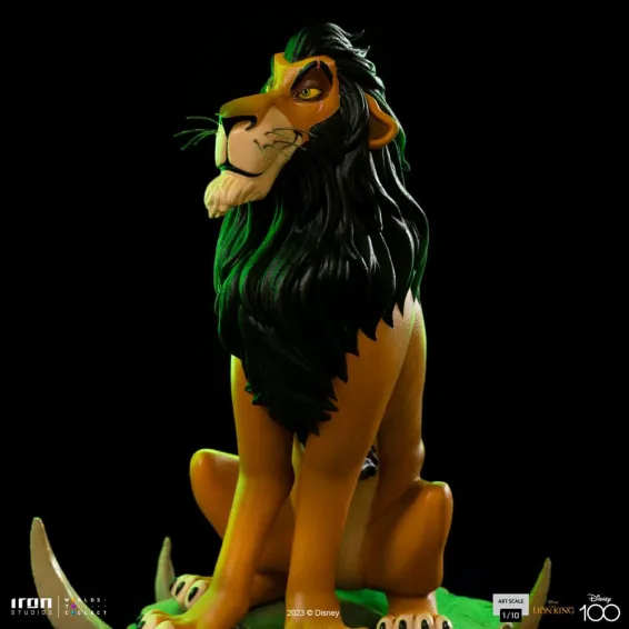 Disney The Lion King - Art Scale 1/10 - Scar Regular Figure Iron Studios 6