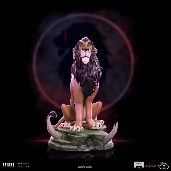 Disney The Lion King - Art Scale 1/10 - Scar Regular Figure Iron Studios 8