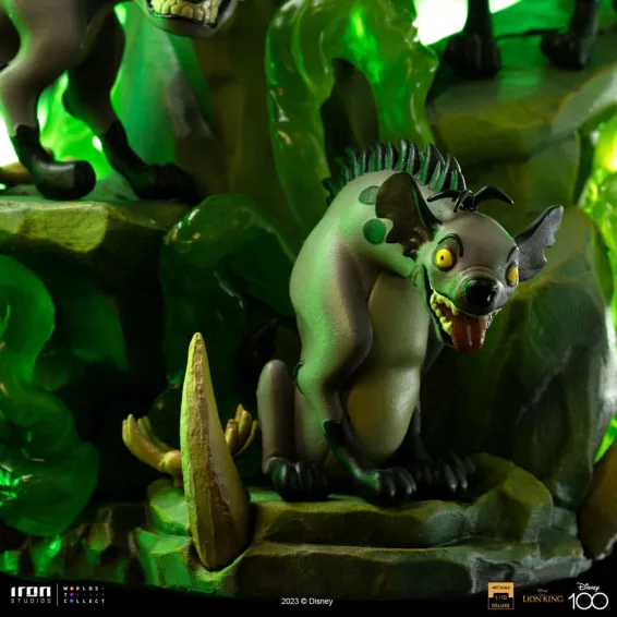 Disney The Lion King - Art Scale 1/10 - Scar Deluxe Figure Iron Studios 2