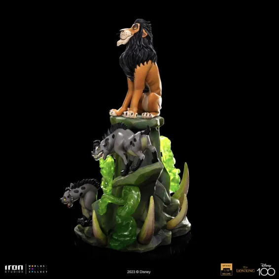 Disney The Lion King - Art Scale 1/10 - Scar Deluxe Figure Iron Studios 6