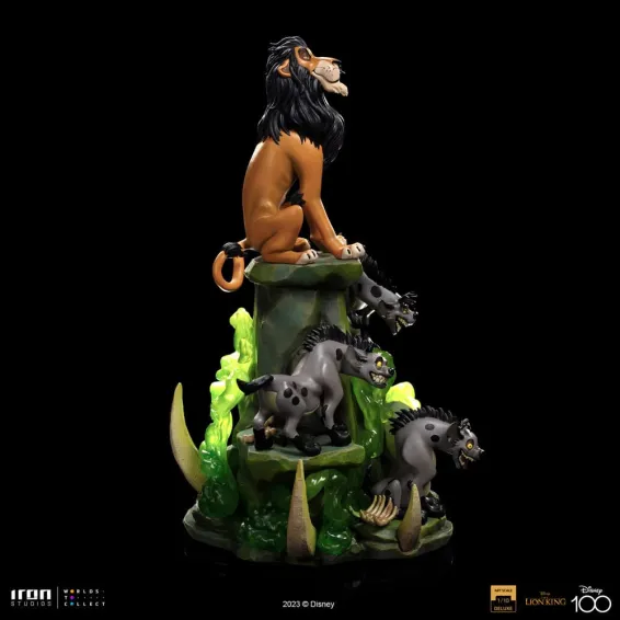 Disney The Lion King - Art Scale 1/10 - Scar Deluxe Figure Iron Studios 8