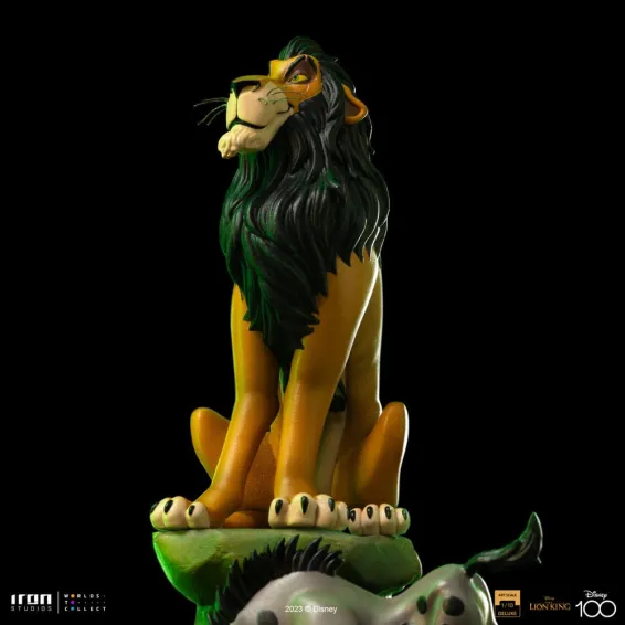 Disney The Lion King - Art Scale 1/10 - Scar Deluxe Figure Iron Studios 11