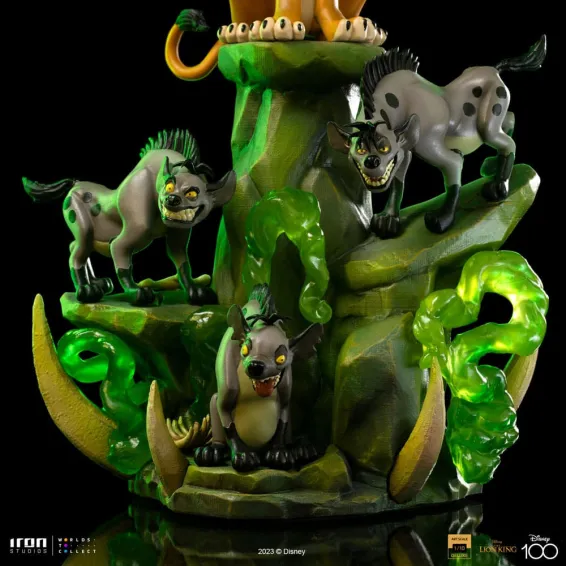 Disney The Lion King - Art Scale 1/10 - Scar Deluxe Figure Iron Studios 12