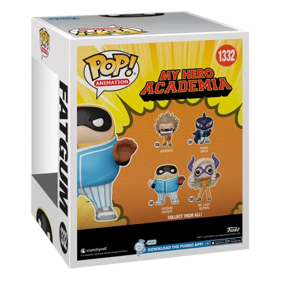 My Hero Academia - Figura Super Sized Fatgum POP! Funko - 3