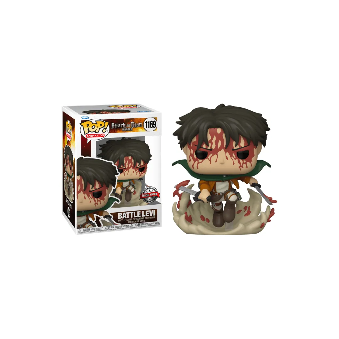 Attack on hot sale titan levi pop