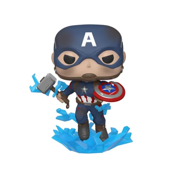 Figura Marvel Avengers: Endgame - Captain America w/Broken Shield & Mjölnir