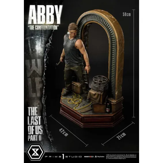 The Last of Us Part II - 1/4 Ultimate Premium Masterline Series - Figura Abby "The Confrontation" Regular Version Prime 1 5