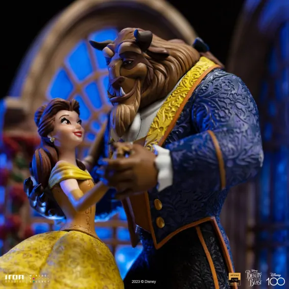 Disney La Bella y la Bestia - Art Scale 1/10 - Beauty and the Beast Deluxe Figura Iron Studios 2