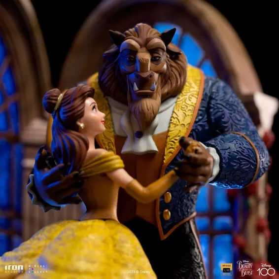Disney La Bella y la Bestia - Art Scale 1/10 - Beauty and the Beast Deluxe Figura Iron Studios 3
