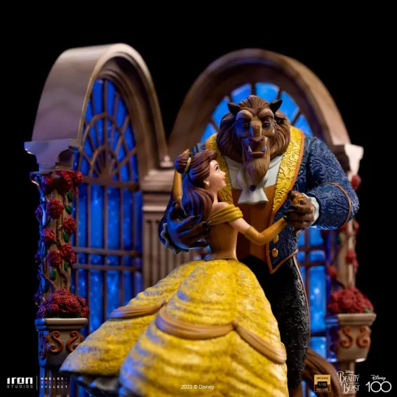 Disney La Bella y la Bestia - Art Scale 1/10 - Beauty and the Beast Deluxe Figura Iron Studios 4