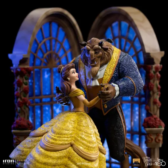 Disney La Bella y la Bestia - Art Scale 1/10 - Beauty and the Beast Deluxe Figura Iron Studios 5