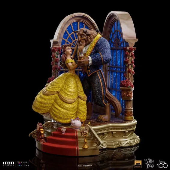 Disney La Bella y la Bestia - Art Scale 1/10 - Beauty and the Beast Deluxe Figura Iron Studios 6