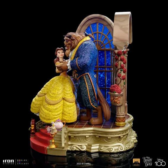 Disney La Bella y la Bestia - Art Scale 1/10 - Beauty and the Beast Deluxe Figura Iron Studios 7