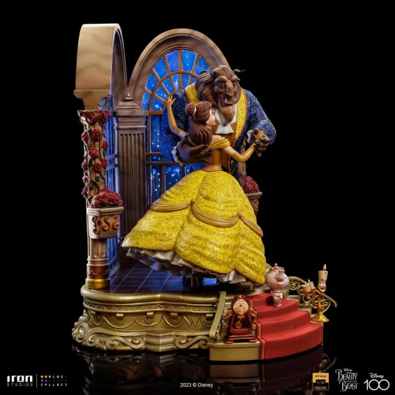 Disney La Bella y la Bestia - Art Scale 1/10 - Beauty and the Beast Deluxe Figura Iron Studios 10