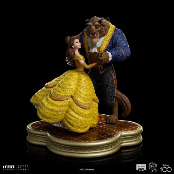 Disney Beauty and the Beast - Art Scale 1/10 - Figure Beauty and the Beast Iron Studios