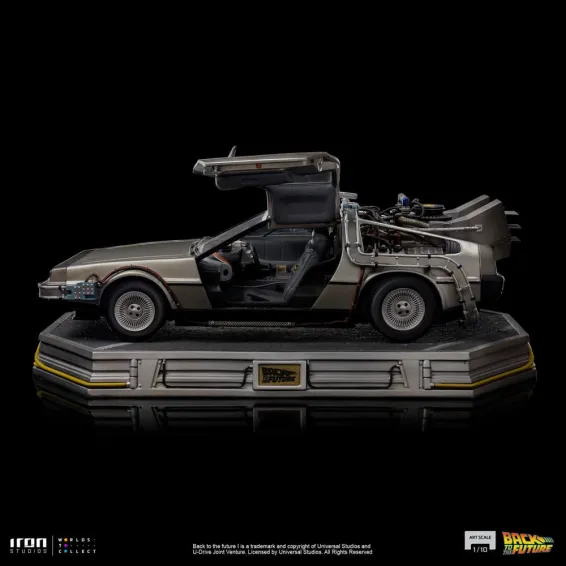 Back to the Future - Art Scale 1/10 - DeLorean Figure Iron Studios 2