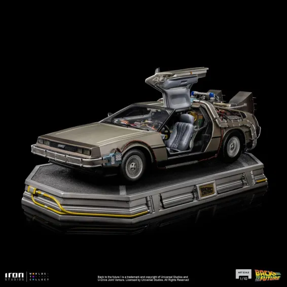 Back to the Future - Art Scale 1/10 - DeLorean Figure Iron Studios 3