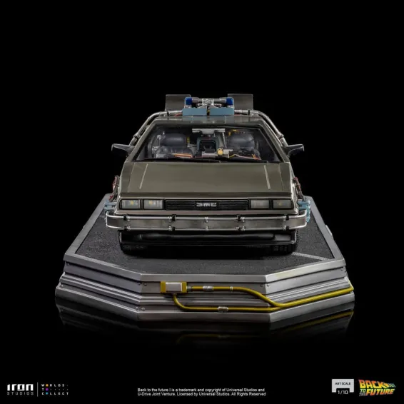 Back to the Future - Art Scale 1/10 - DeLorean Figure Iron Studios 8