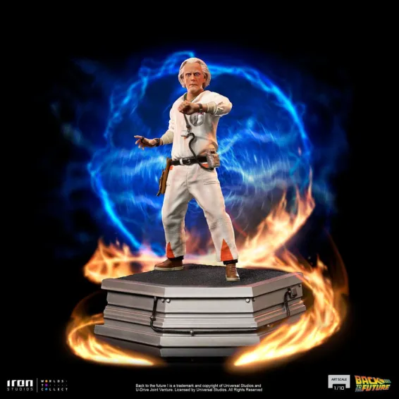 Back to the Future - Art Scale 1/10 - Doc Brown...