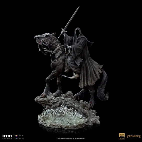 The Lord of the Rings - Art Scale 1/10 - Nazgul on Horse Deluxe Figure Iron Studios