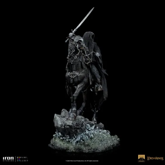 Le Seigneur des Anneaux - Art Scale 1/10 - Figurine Nazgul on Horse Deluxe Iron Studios 3