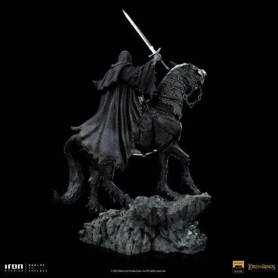 The Lord of the Rings - Art Scale 1/10 - Nazgul on Horse Deluxe Figure Iron Studios 4