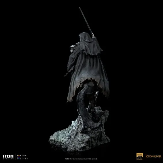 Le Seigneur des Anneaux - Art Scale 1/10 - Figurine Nazgul on Horse Deluxe Iron Studios 5