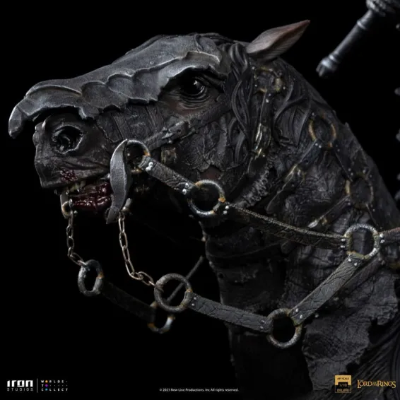 Le Seigneur des Anneaux - Art Scale 1/10 - Figurine Nazgul on Horse Deluxe Iron Studios 7
