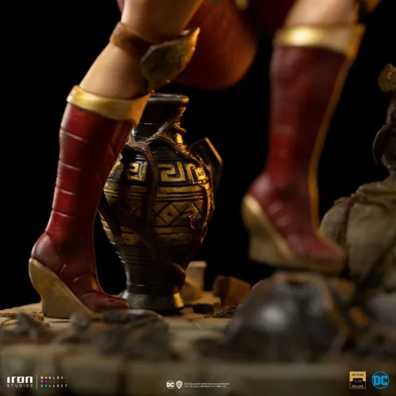 DC Comics - Art Scale 1/10 - Figura Wonder Woman Unleashed Deluxe Iron Studios 11