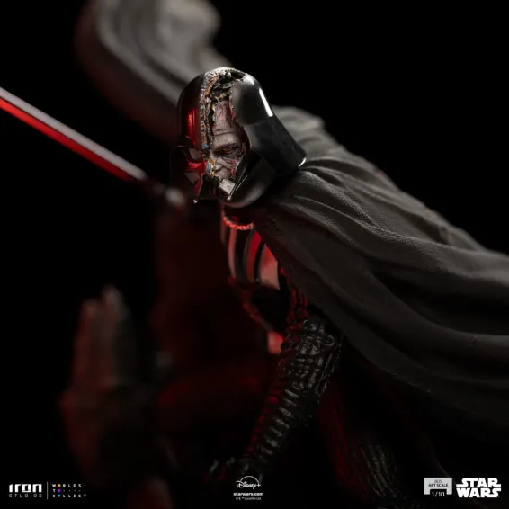 Star Wars: Obi-Wan Kenobi - BDS Art Scale 1/10 - Darth Vader Figure Iron Studios 11
