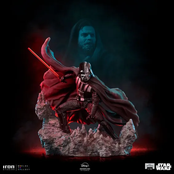Star Wars: Obi-Wan Kenobi - BDS Art Scale 1/10 - Darth Vader Figure Iron Studios 12