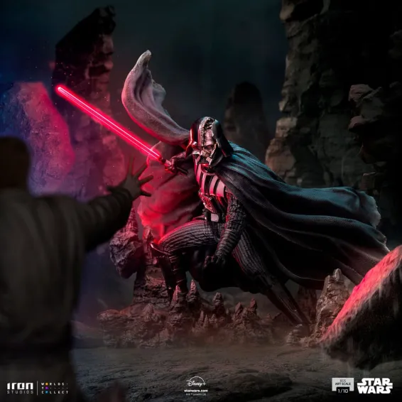 Star Wars: Obi-Wan Kenobi - BDS Art Scale 1/10 - Darth Vader Figure Iron Studios 13