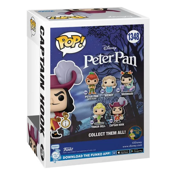Disney Peter Pan - Figura Hook POP! Funko 3