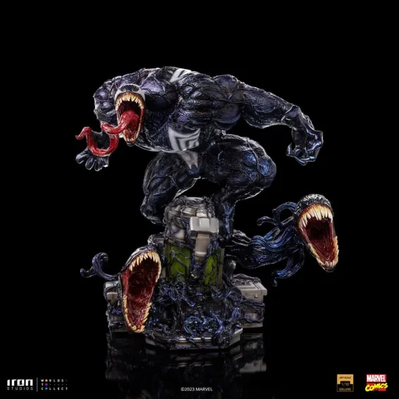 Marvel Spider-Man Vs. Villains - Art Scale 1/10 - Figura Venom Deluxe Iron Studios