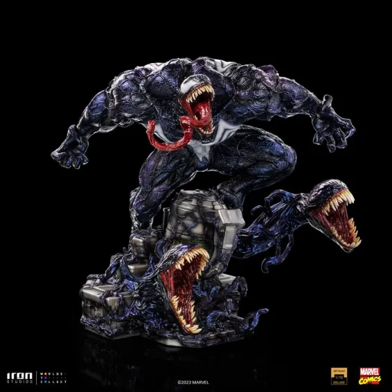 Marvel Spider-Man Vs. Villains - Art Scale 1/10 - Figura Venom Deluxe Iron Studios 2