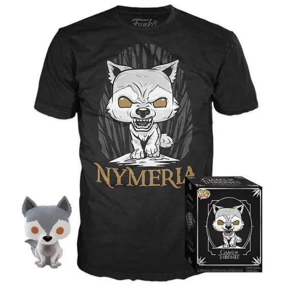 Game of Thrones - POP! figure & T-Shirt Nymeria