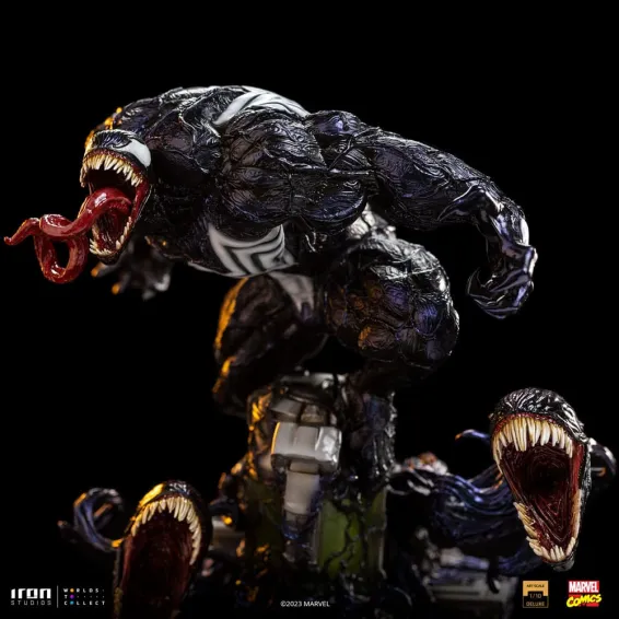 Marvel Spider-Man Vs. Villains - Art Scale 1/10 - Figura Venom Deluxe Iron Studios 12