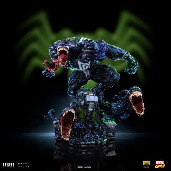 Marvel Spider-Man Vs. Villains - Art Scale 1/10 - Figura Venom Deluxe Iron Studios 13