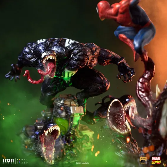 Marvel Spider-Man Vs. Villains - Art Scale 1/10 - Figura Venom Deluxe Iron Studios 14