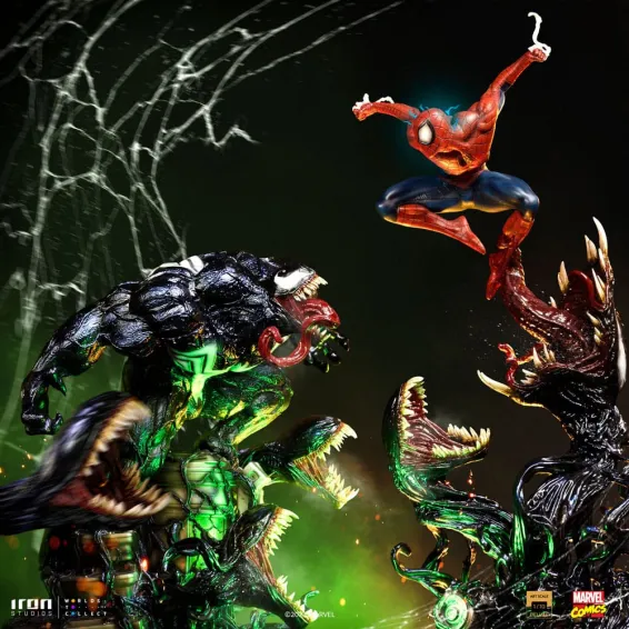 Marvel Spider-Man Vs. Villains - Art Scale 1/10 - Figura Venom Deluxe Iron Studios 15